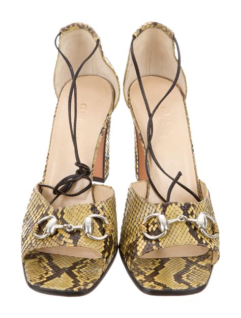 best designers sandals for women gucci|gucci snakeskin sandals.